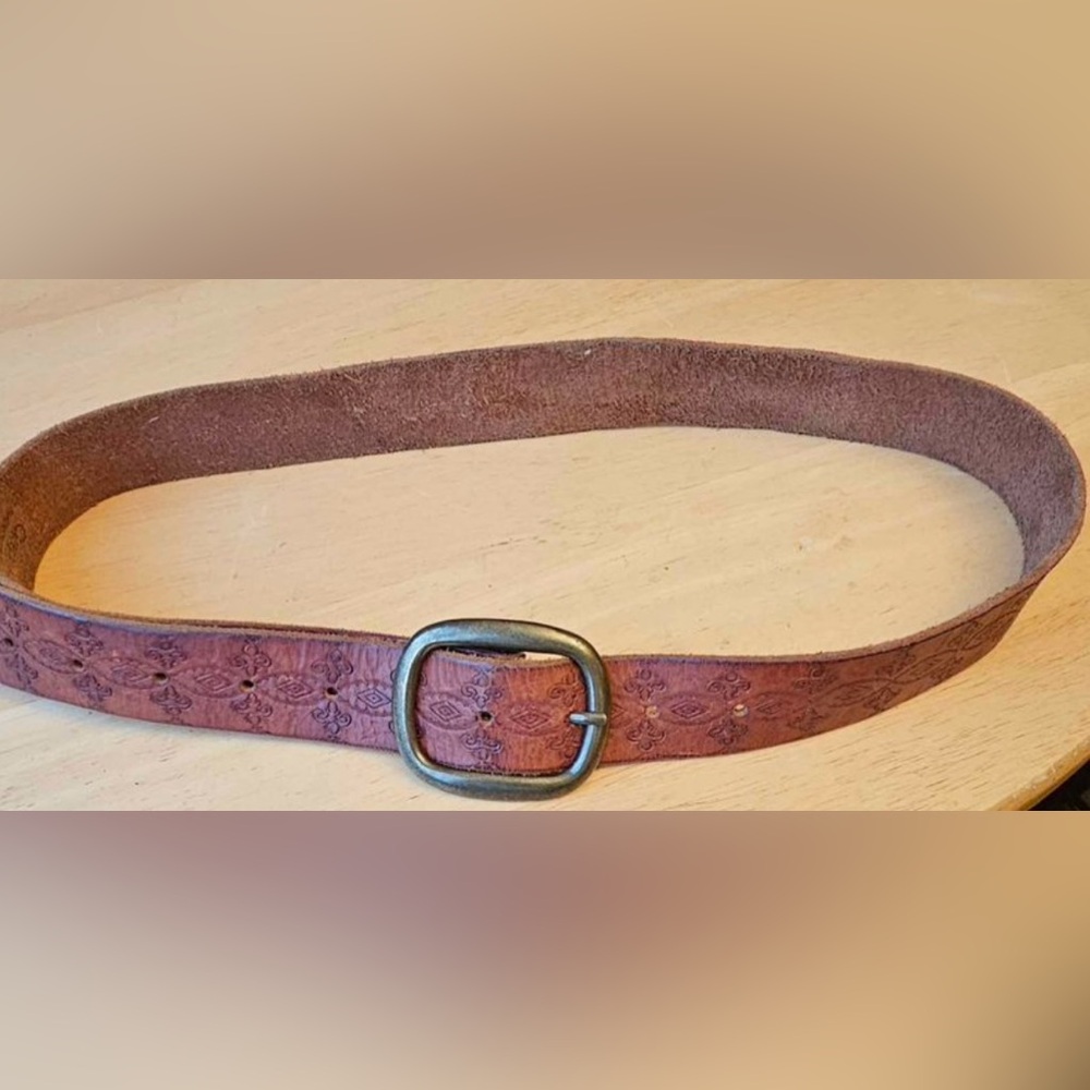 GAP Solid Brown Western Inspired Vintage Belt - RARE